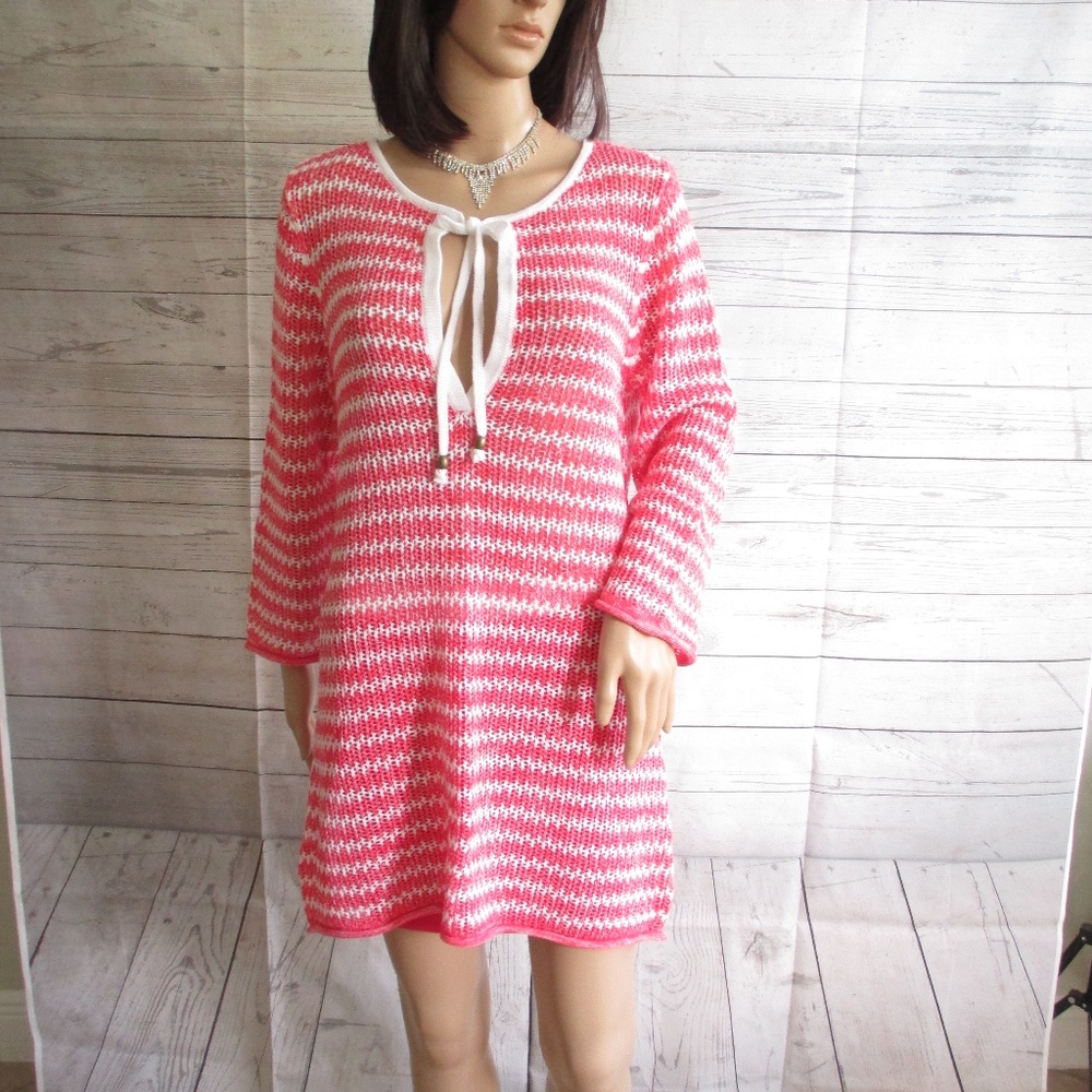 NWT _ TOMMY BAHAMA tunic top - sz M - MSRP $98.00